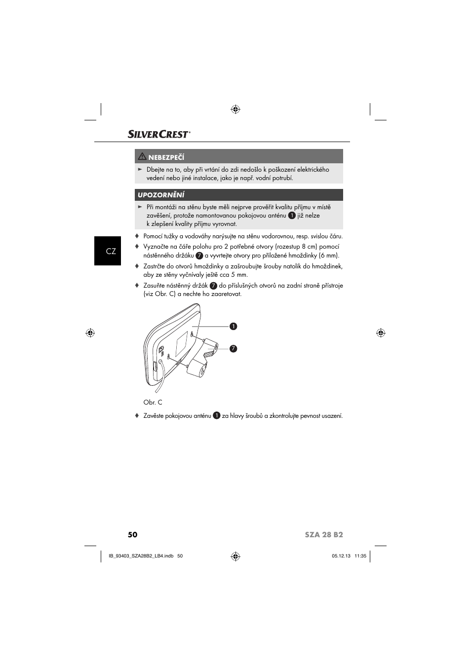 Silvercrest SZA 28 B2 User Manual | Page 53 / 88