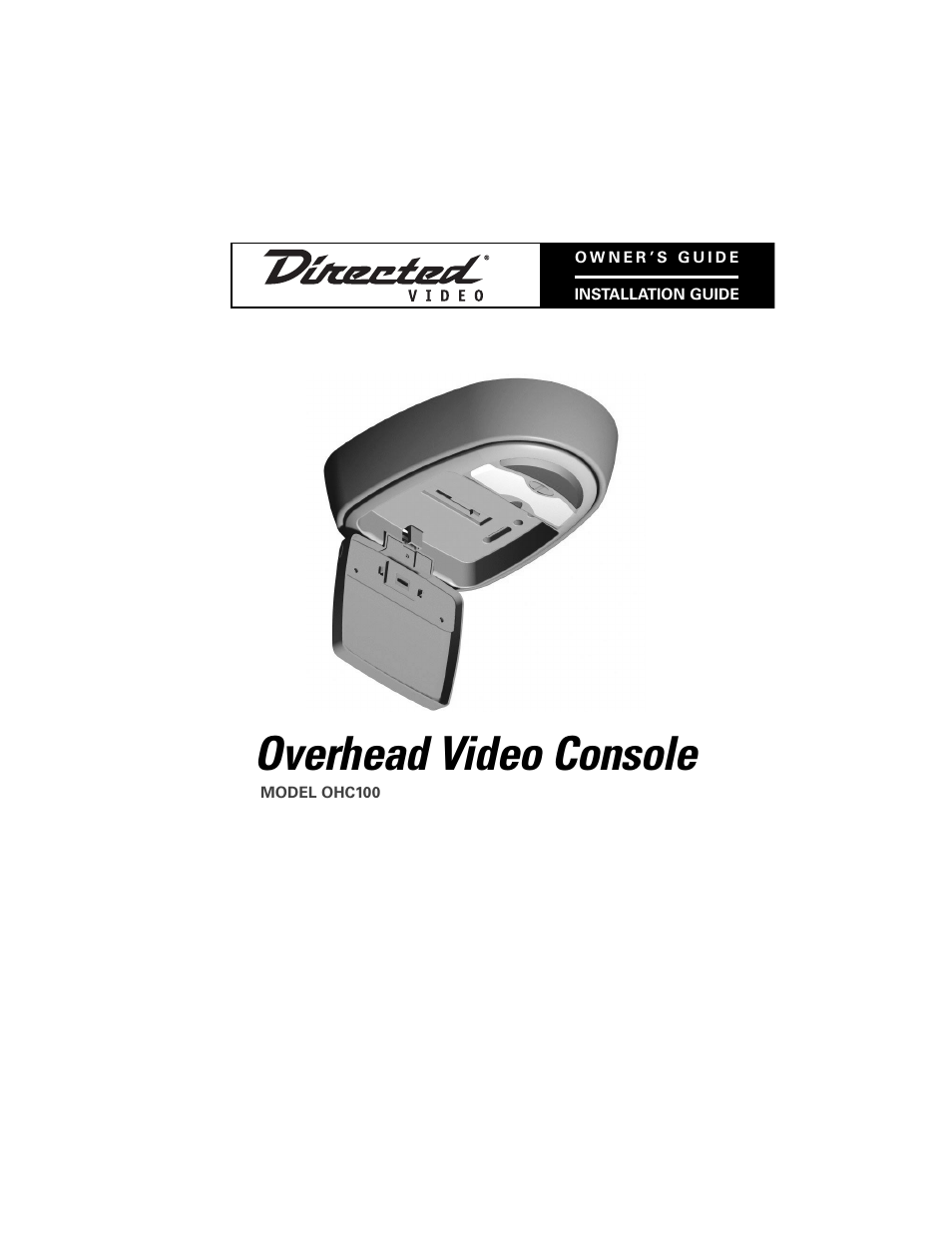 Directed Video OHC100 User Manual | 16 pages