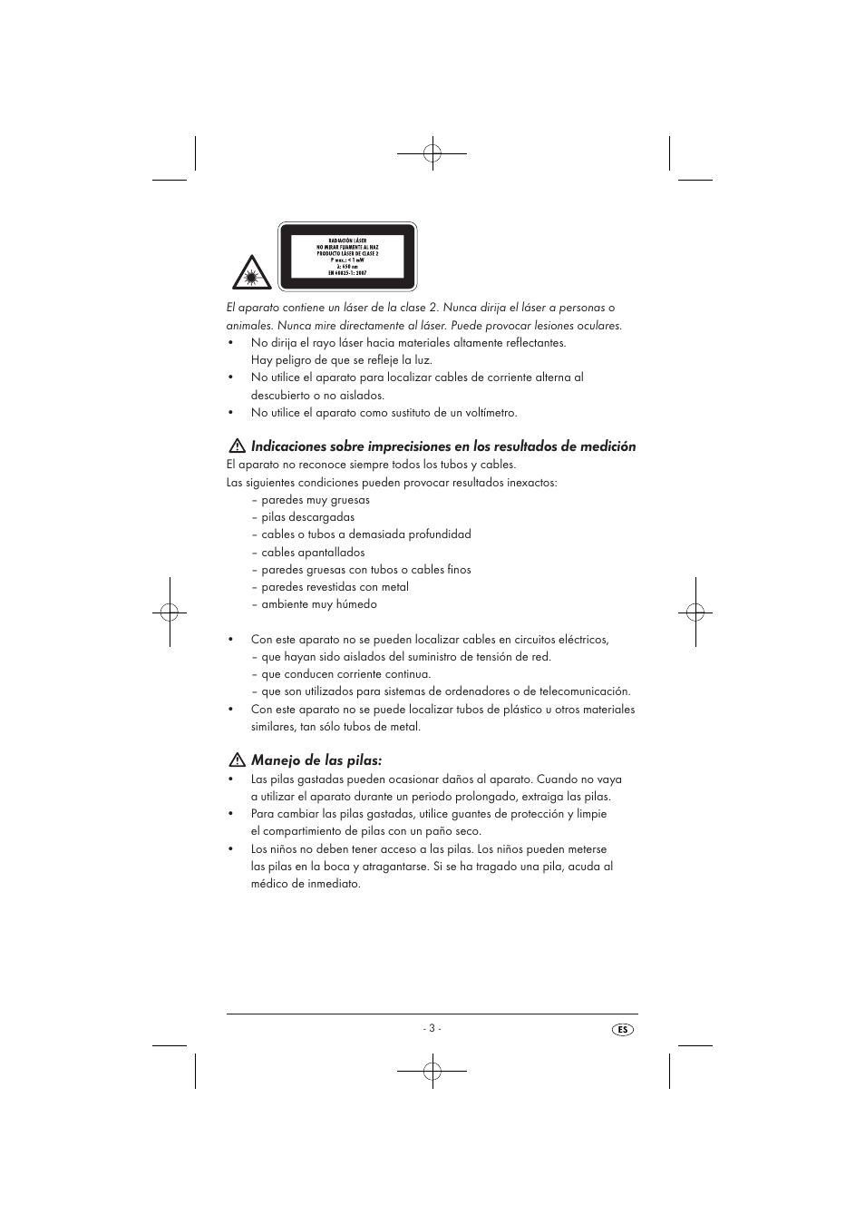 Manejo de las pilas | Powerfix KH 3236 User Manual | Page 5 / 62