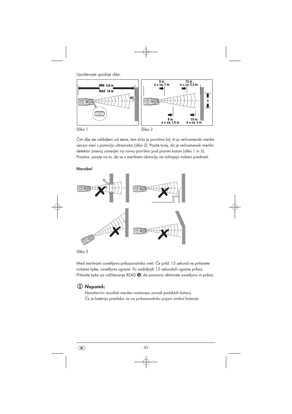 Napotek | Powerfix KH 3236 User Manual | Page 44 / 74