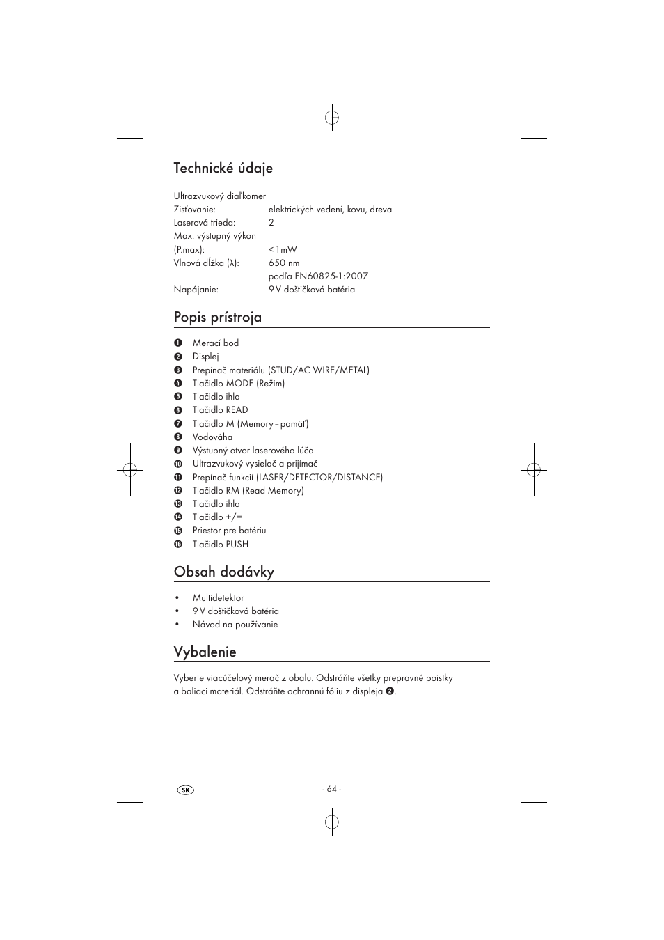 Powerfix KH 3236 User Manual | Page 66 / 74