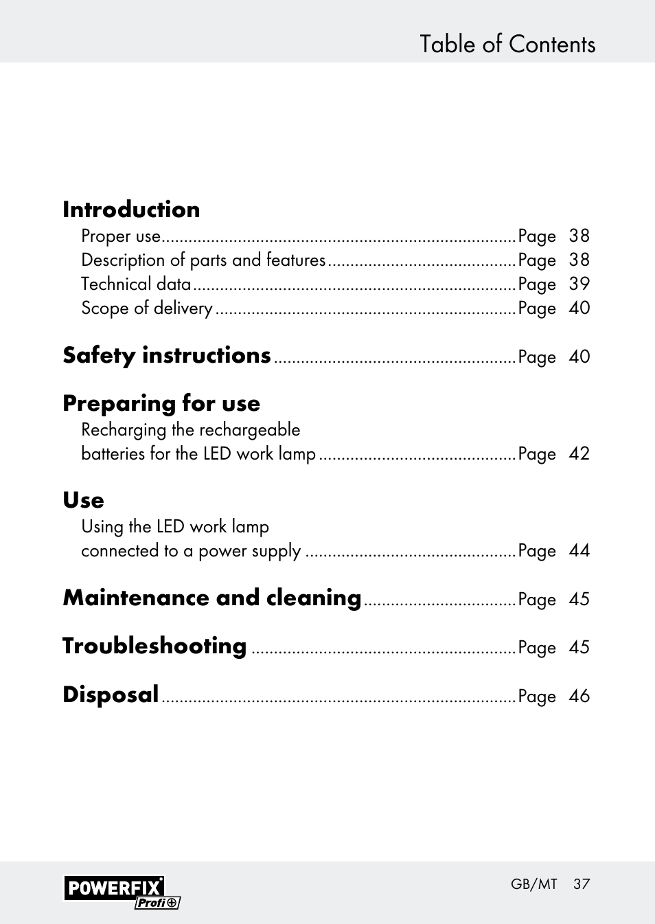 Powerfix Z30590-BS User Manual | Page 37 / 59