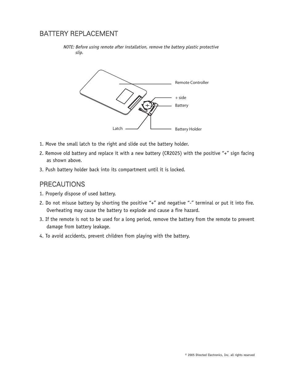 Directed Video OHD1500 User Manual | Page 13 / 37
