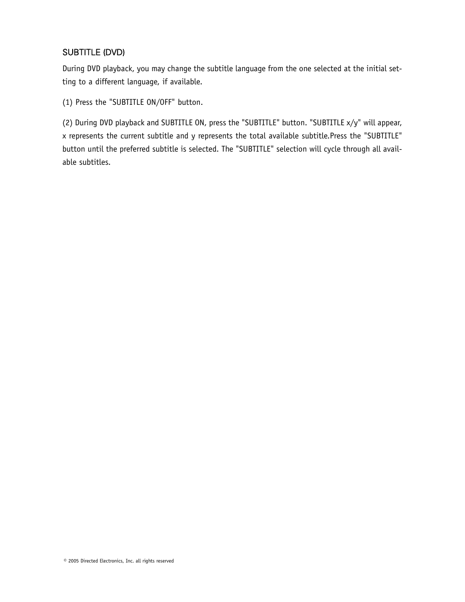 Directed Video OHD1500 User Manual | Page 36 / 37