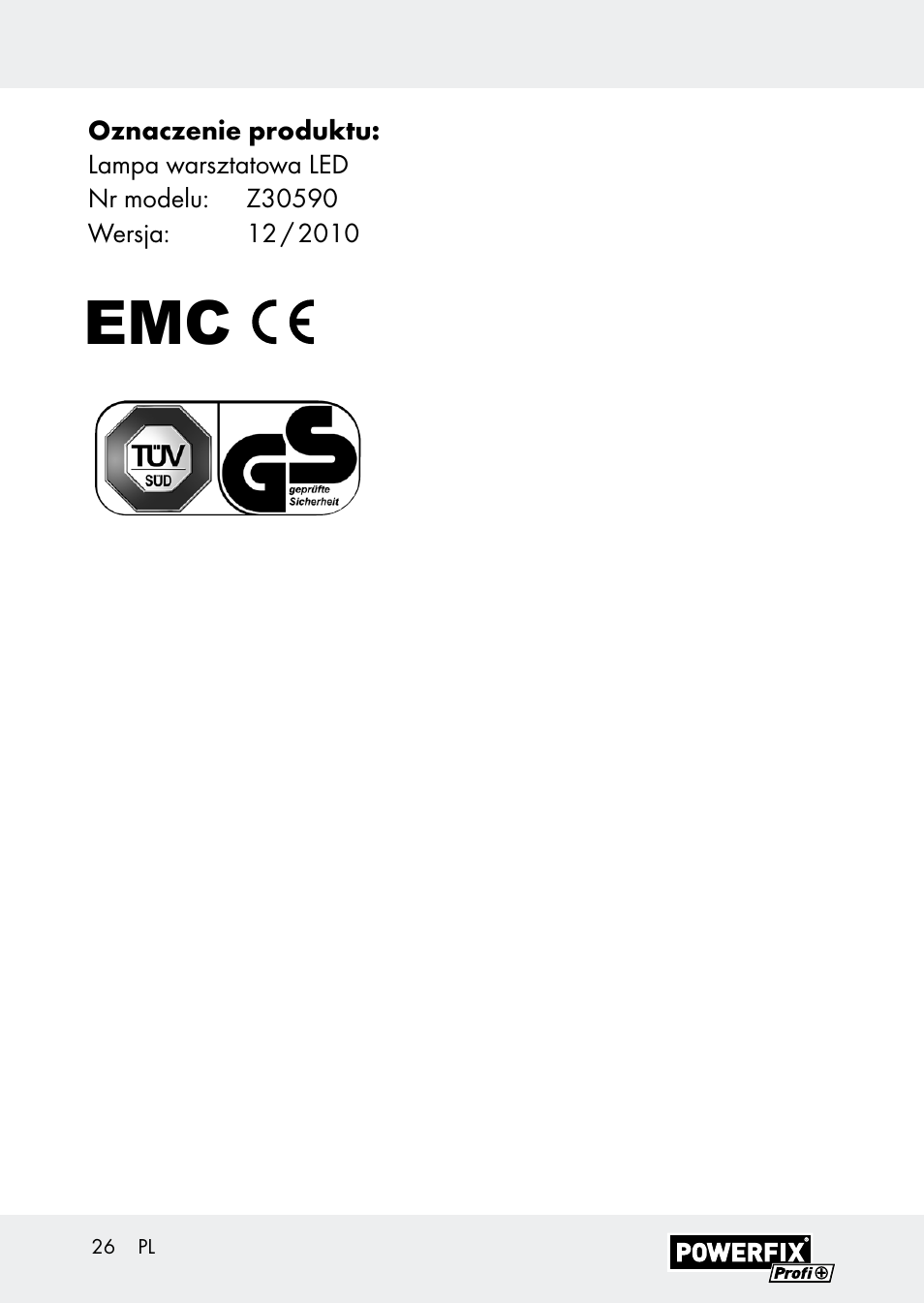 Powerfix Z30590-BS User Manual | Page 26 / 79