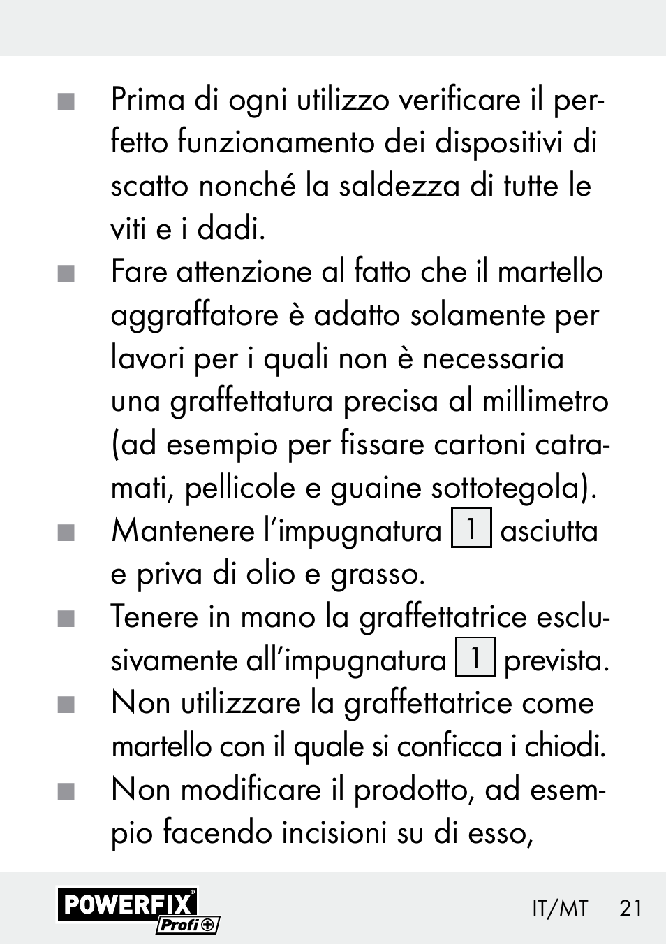 Powerfix Z29621 User Manual | Page 21 / 59