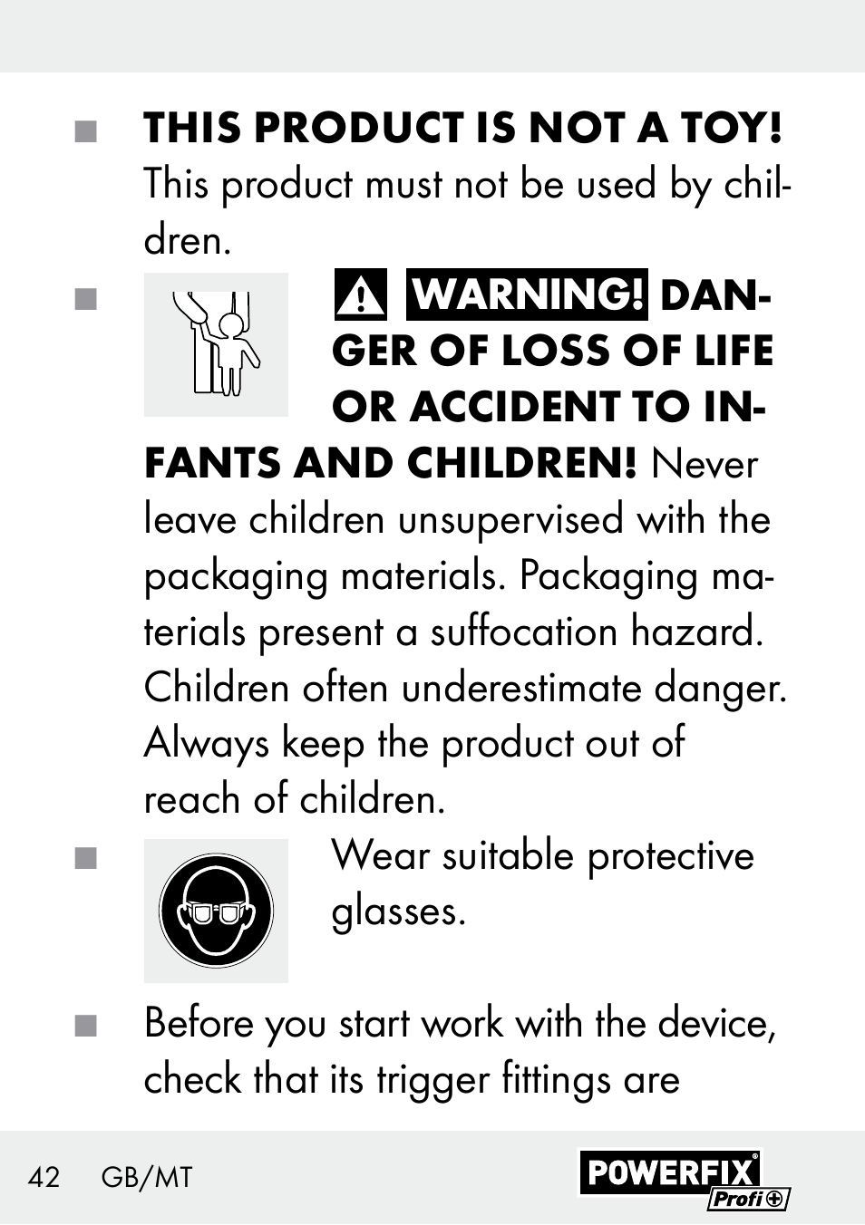 Powerfix Z29621 User Manual | Page 42 / 59