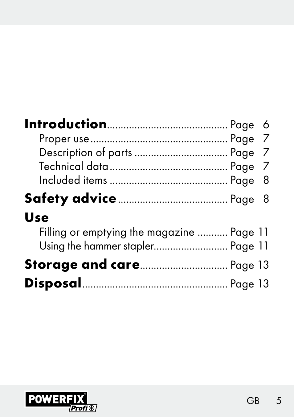 Powerfix Z29621 User Manual | Page 5 / 78