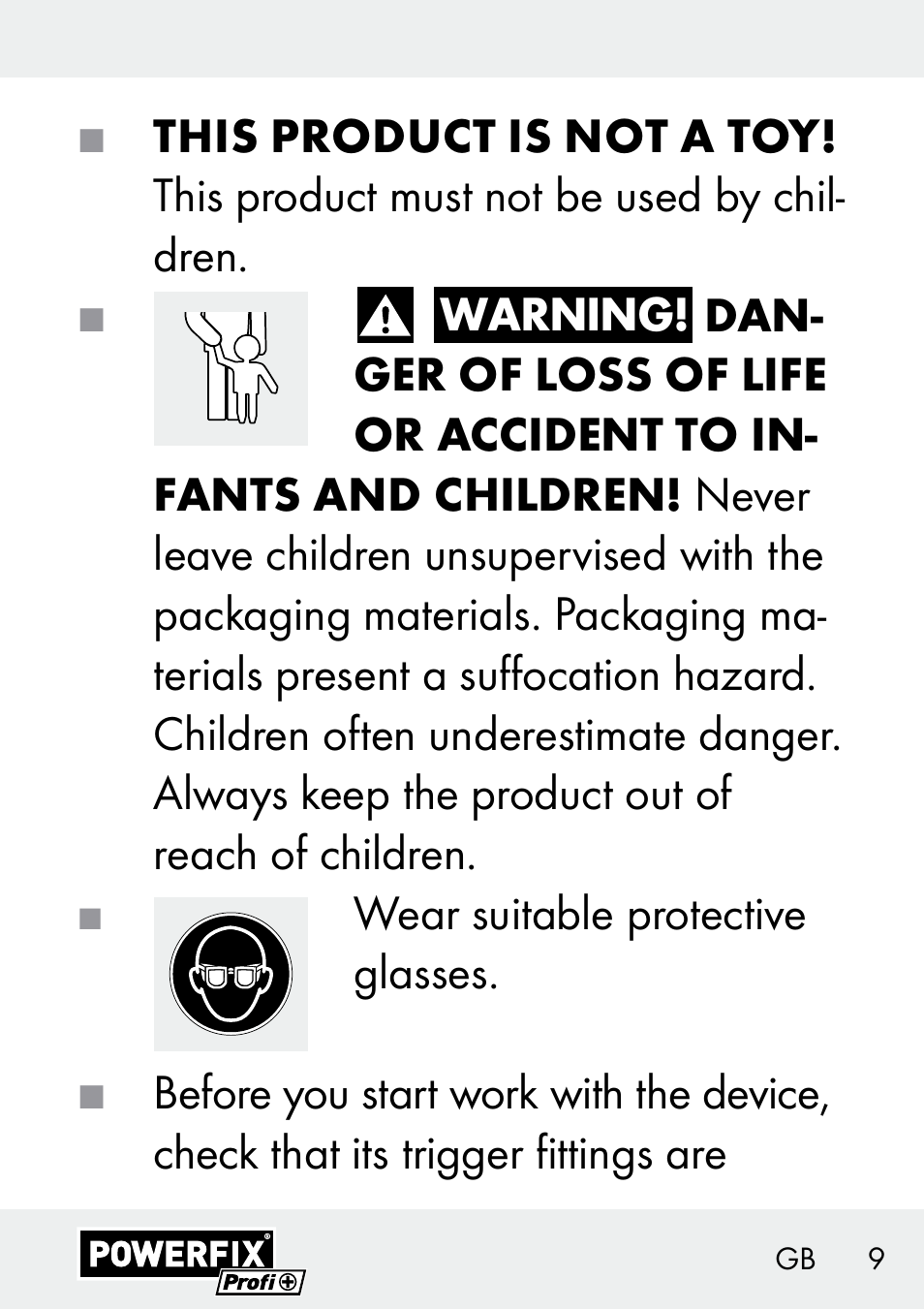 Powerfix Z29621 User Manual | Page 9 / 78
