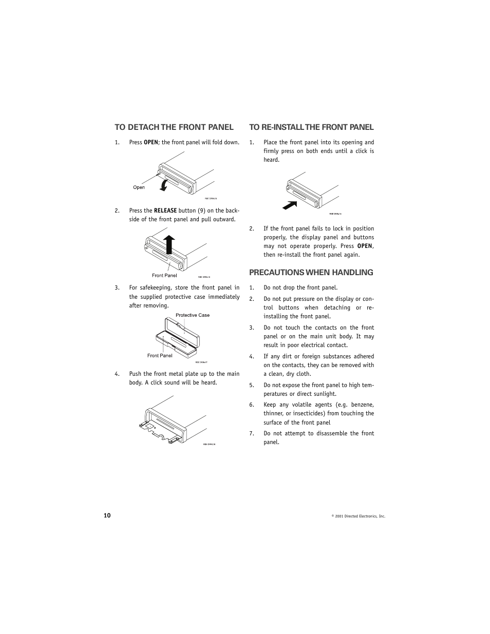 Directed Video DV2600 User Manual | Page 10 / 23