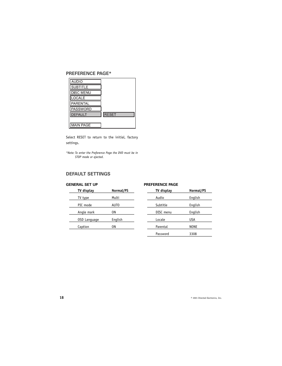 Directed Video DV2600 User Manual | Page 18 / 23