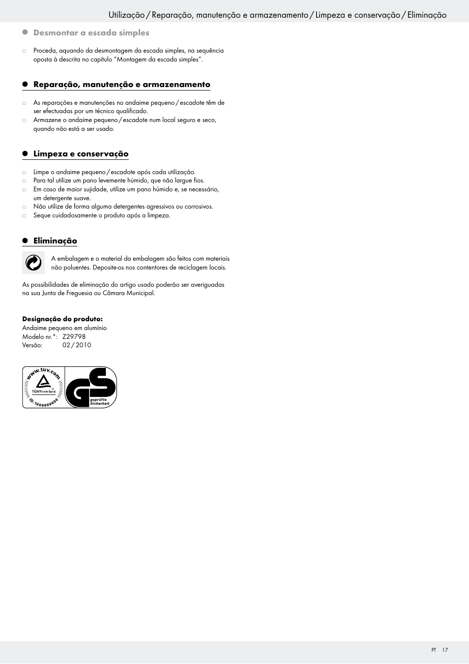 Powerfix Z29798 User Manual | Page 17 / 30