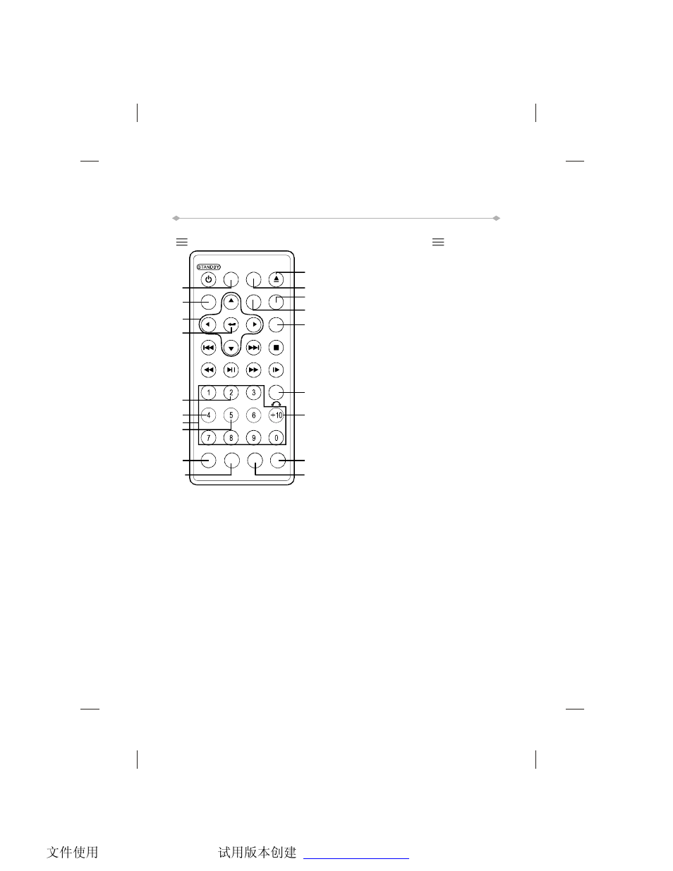 Parts and functions | Directed Electronics TD850 User Manual | Page 18 / 52