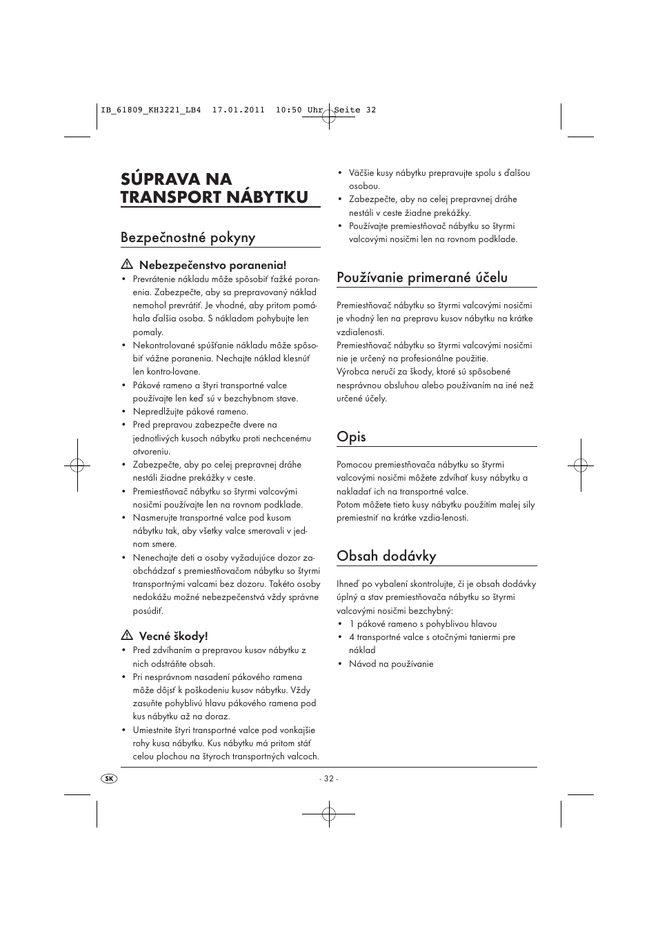 Powerfix KH 3221 User Manual | Page 34 / 43
