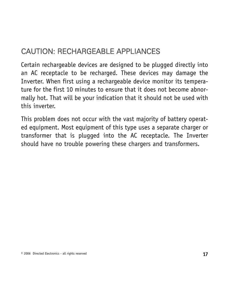 Directed Video VDC301 User Manual | Page 17 / 30