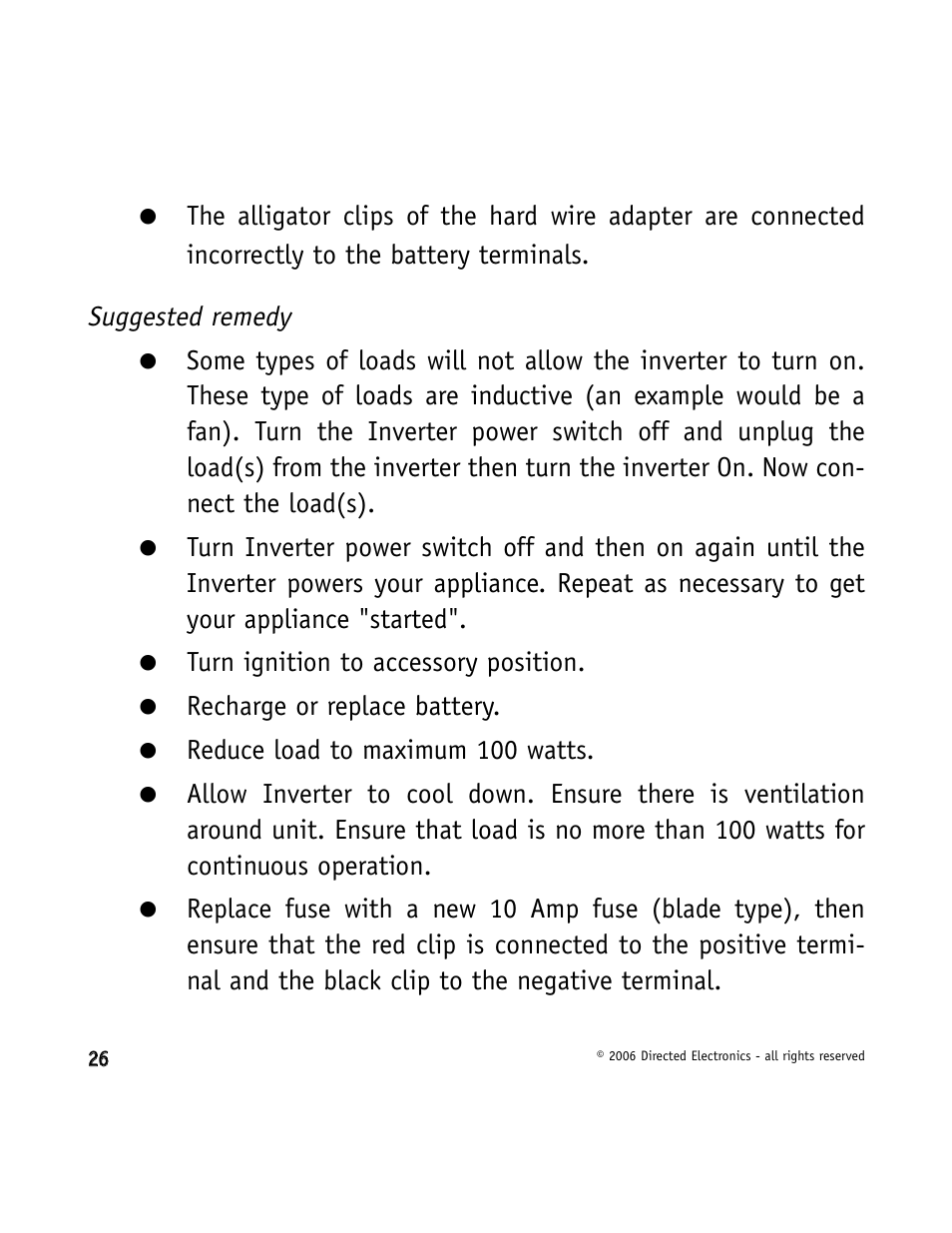 Directed Video VDC301 User Manual | Page 26 / 30