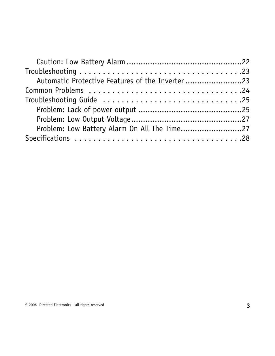 Directed Video VDC301 User Manual | Page 3 / 30