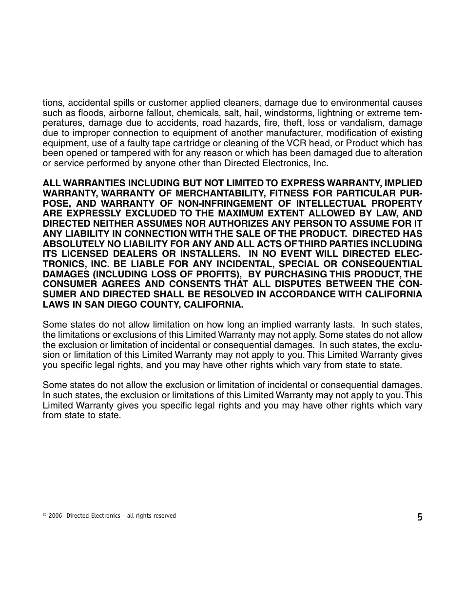 Directed Video VDC301 User Manual | Page 5 / 30