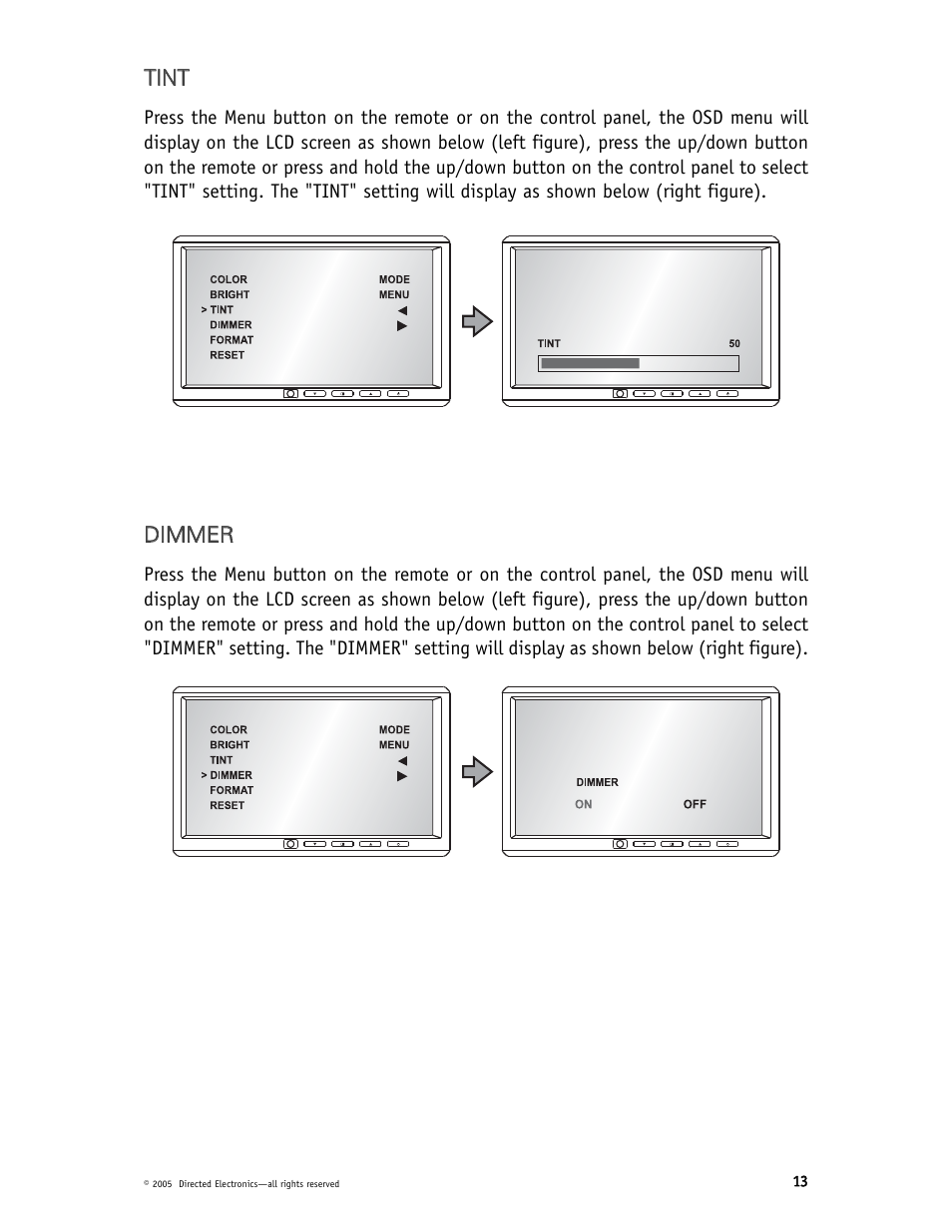 Directed Video HVM700 User Manual | Page 13 / 16