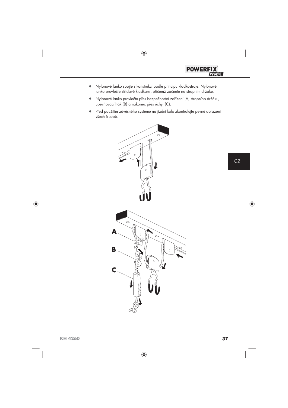 Ab c | Powerfix KH 4260 User Manual | Page 38 / 57