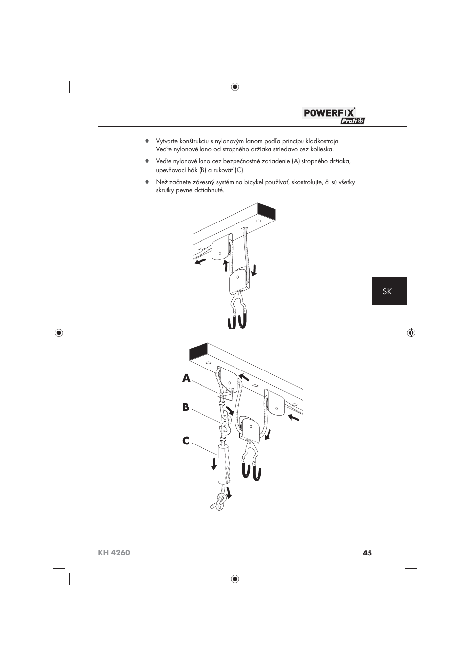 Ab c | Powerfix KH 4260 User Manual | Page 46 / 57