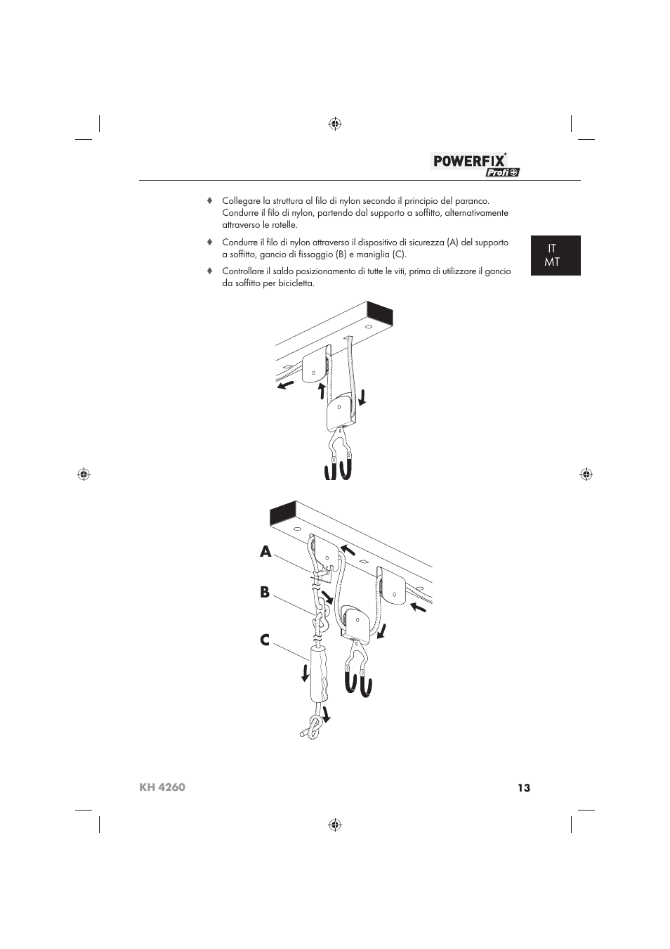 Ab c, It mt | Powerfix KH 4260 User Manual | Page 14 / 41