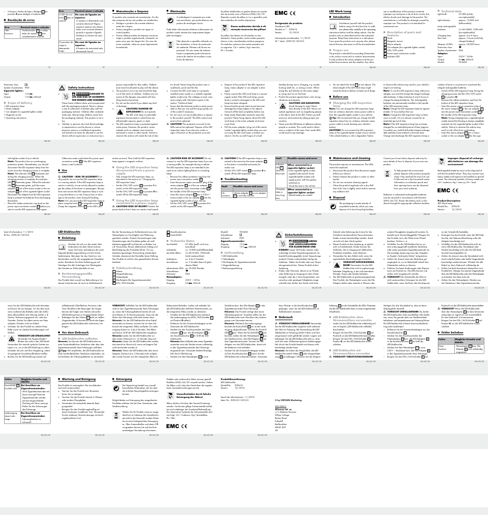 Powerfix Z29618-BS User Manual | Page 2 / 2