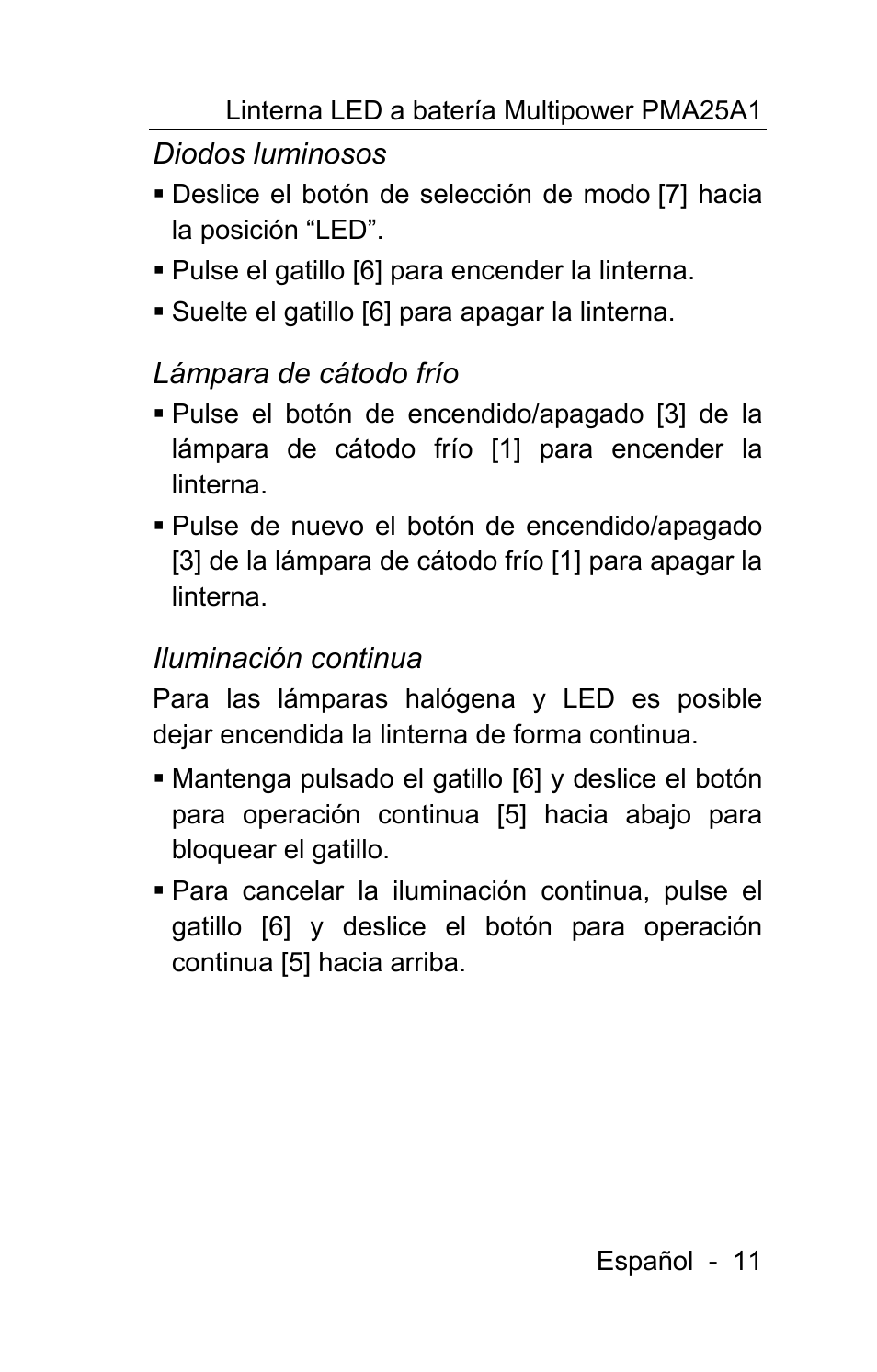 Powerfix PMA25A1 User Manual | Page 12 / 68