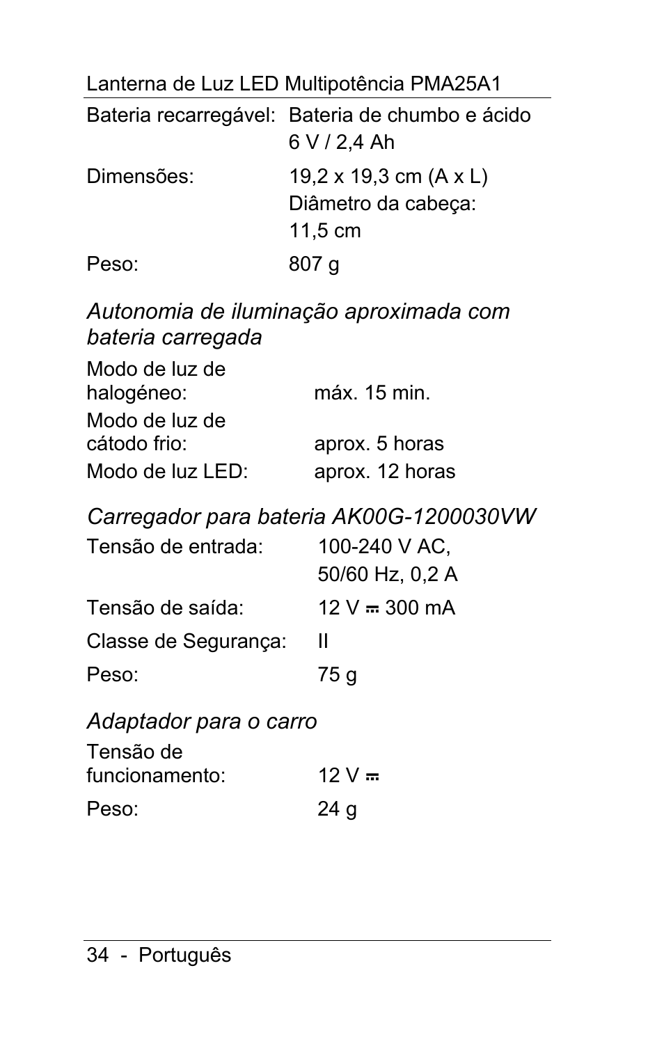 Powerfix PMA25A1 User Manual | Page 35 / 68