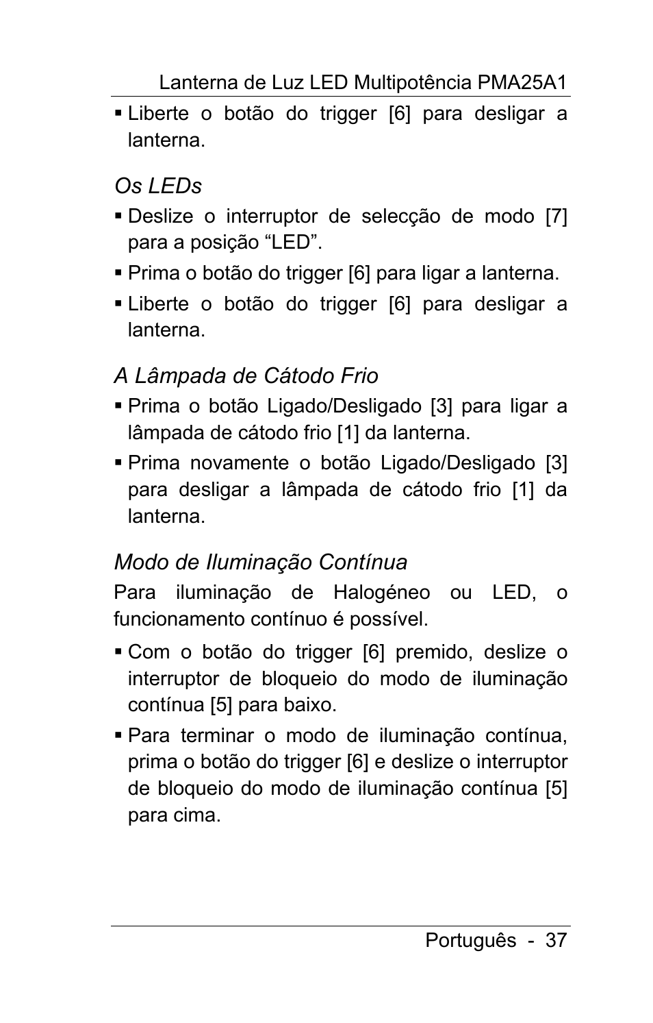 Powerfix PMA25A1 User Manual | Page 38 / 68