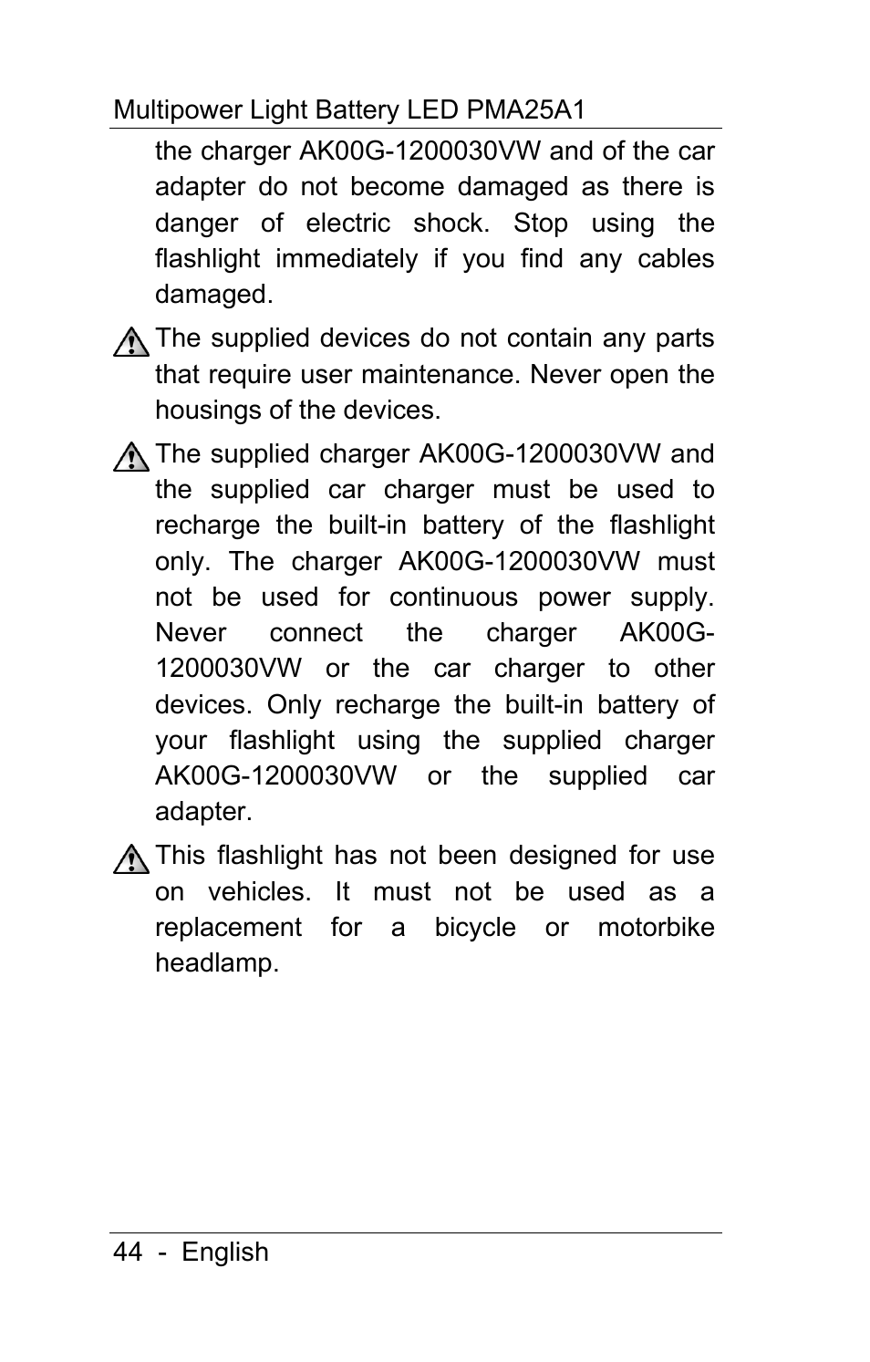 Powerfix PMA25A1 User Manual | Page 45 / 68