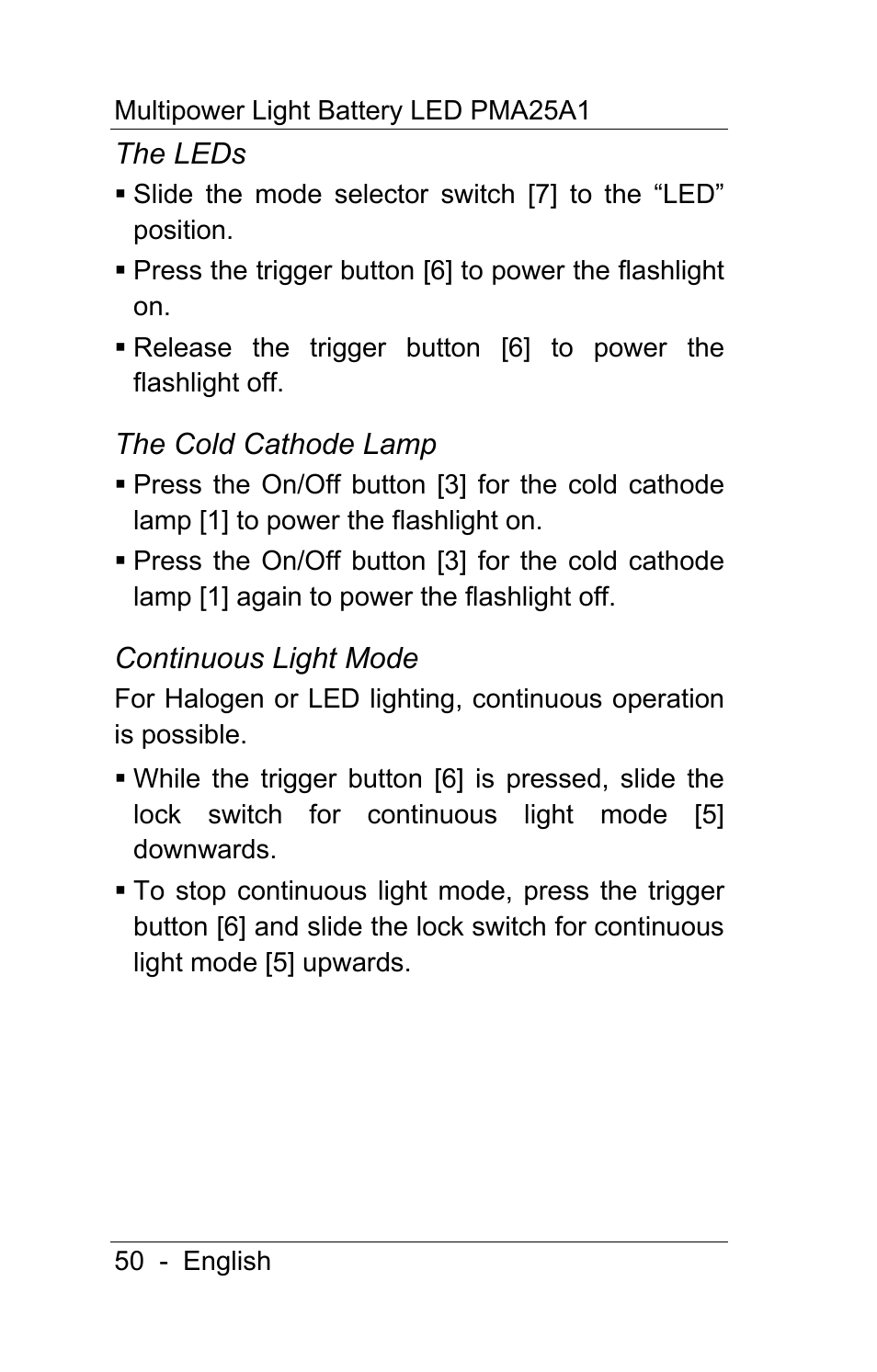 Powerfix PMA25A1 User Manual | Page 51 / 68