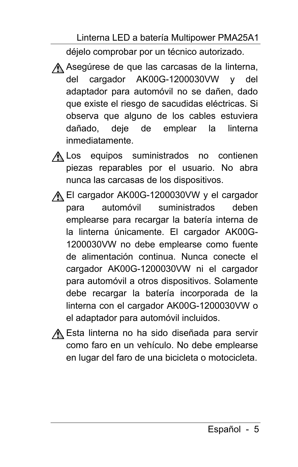 Powerfix PMA25A1 User Manual | Page 6 / 68