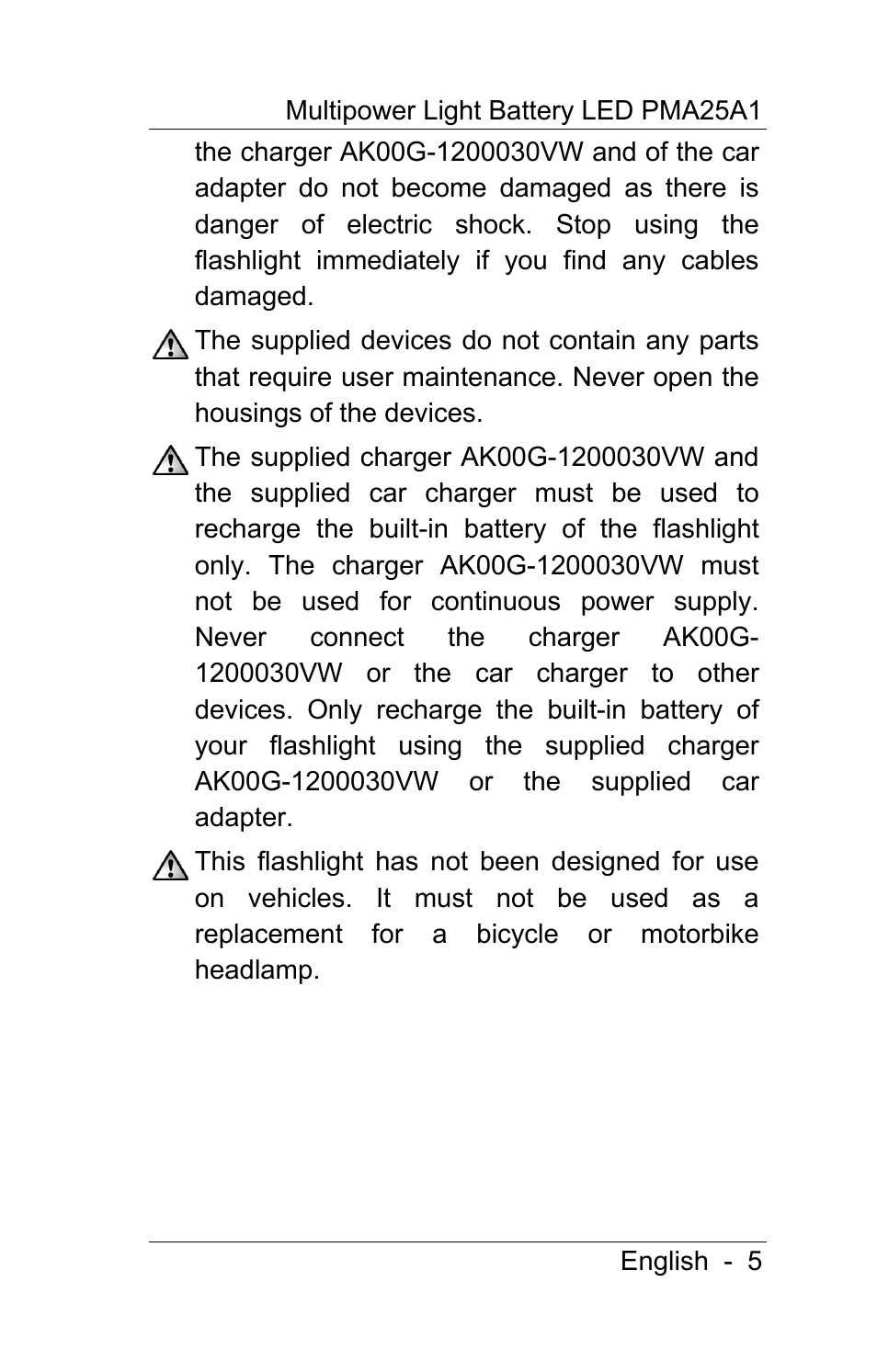 Powerfix PMA25A1 User Manual | Page 6 / 94