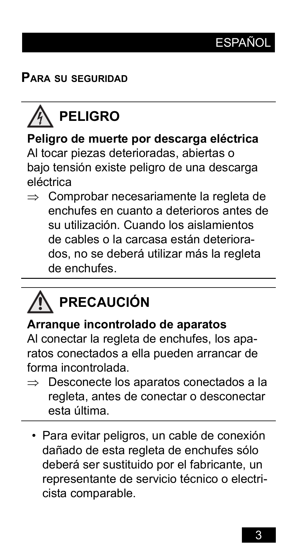 Powerfix Extension Lead User Manual | Page 4 / 52