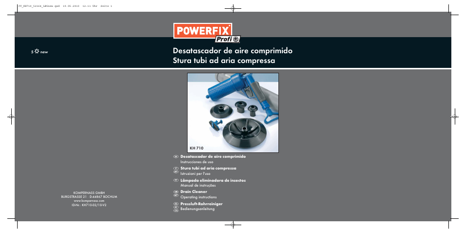 Powerfix KH 710 User Manual | 31 pages