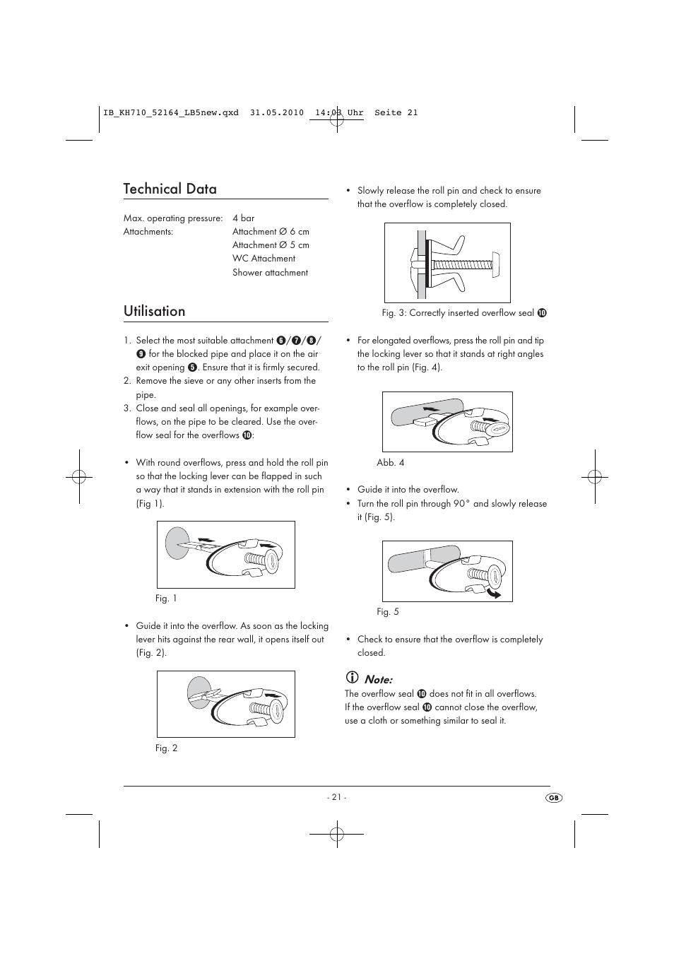 Technical data, Utilisation | Powerfix KH 710 User Manual | Page 23 / 31