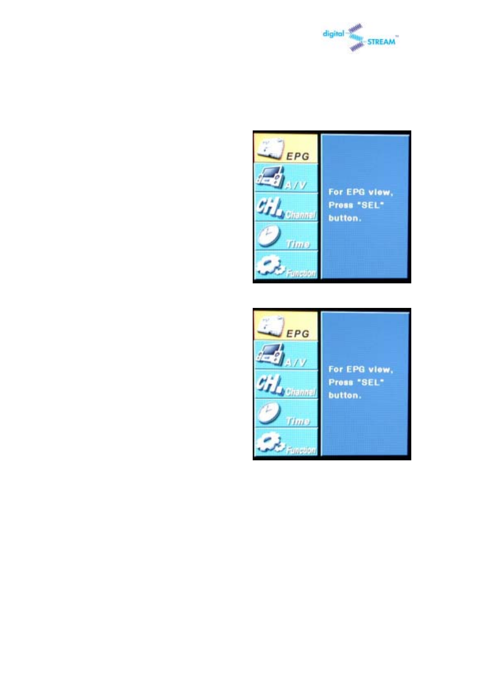 3 using the epg (electronic program guide) | Digital Stream DST-HD1100E User Manual | Page 10 / 49