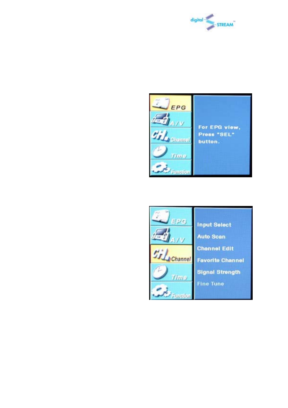Digital Stream DST-HD1100E User Manual | Page 20 / 49