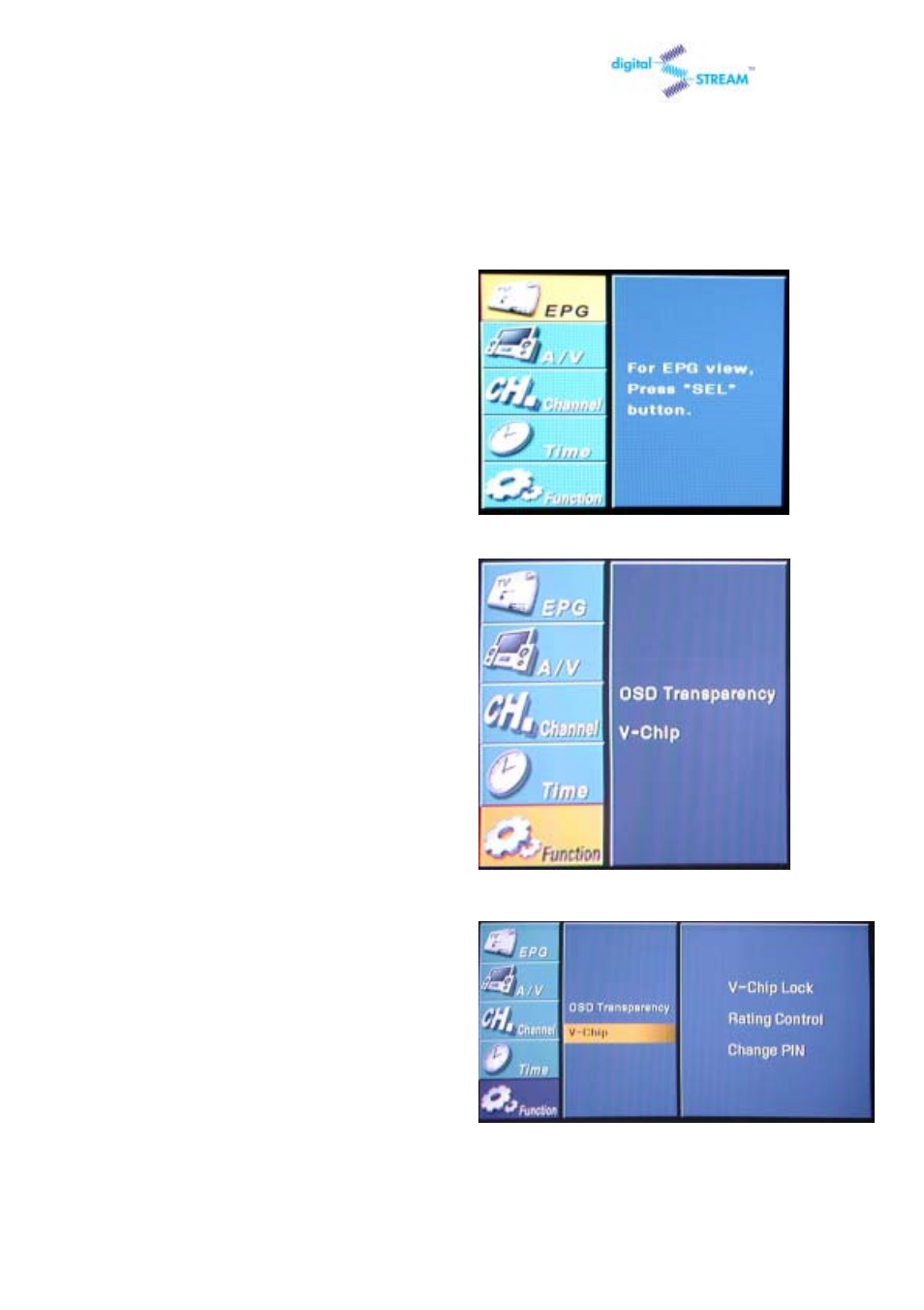 24 changing pin | Digital Stream DST-HD1100E User Manual | Page 47 / 49