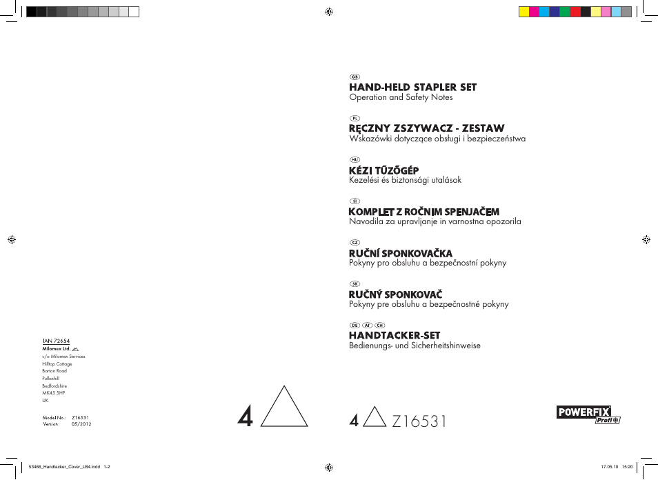 Powerfix  Z16531 User Manual | 27 pages