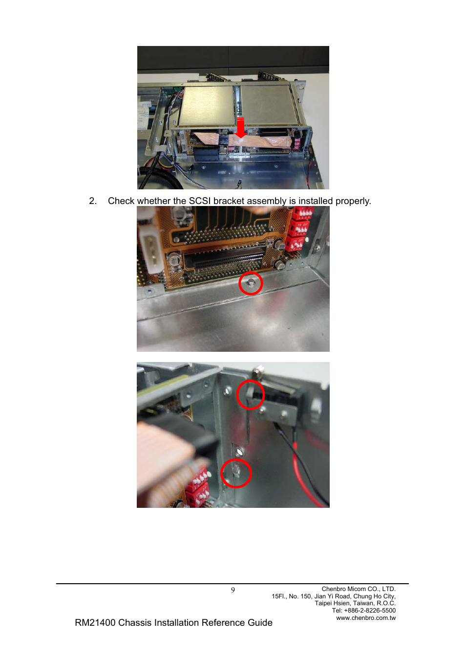 Chenbro Chassis RM21400 User Manual | Page 9 / 17
