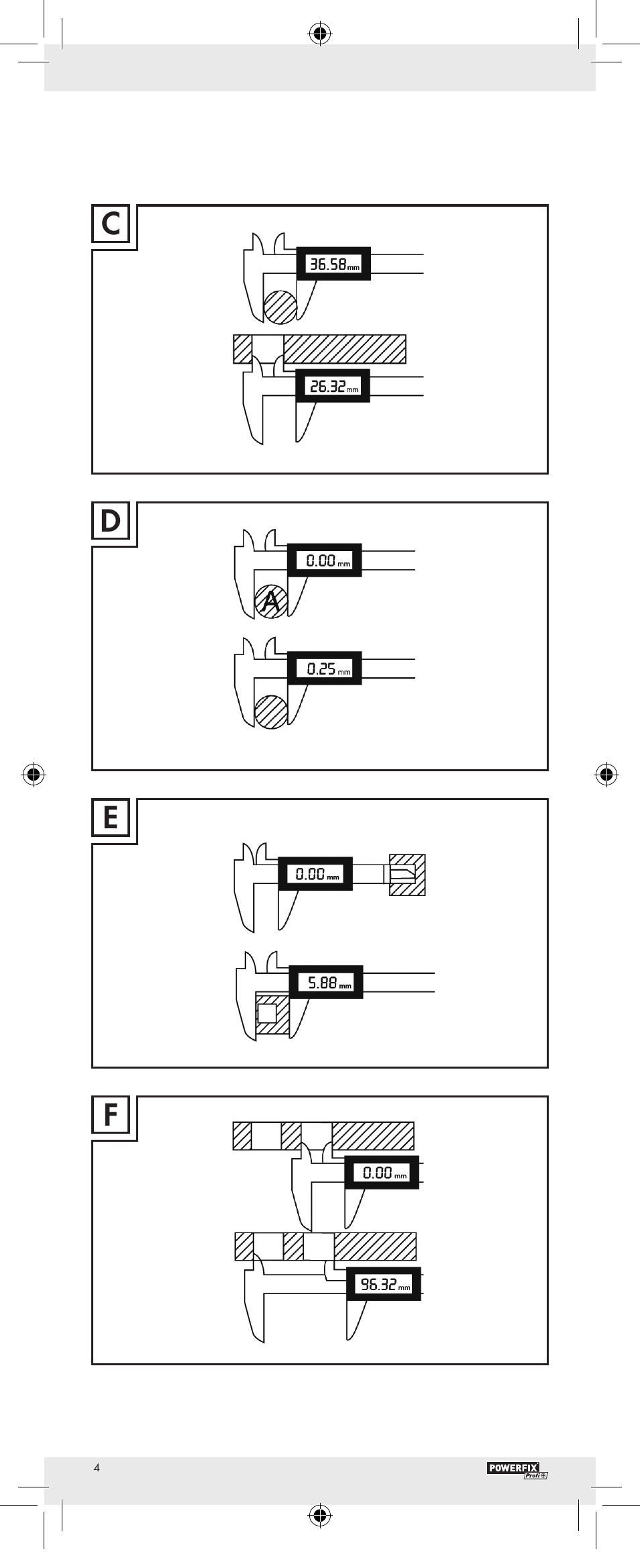 Cd e f | Powerfix Z22855 User Manual | Page 6 / 62