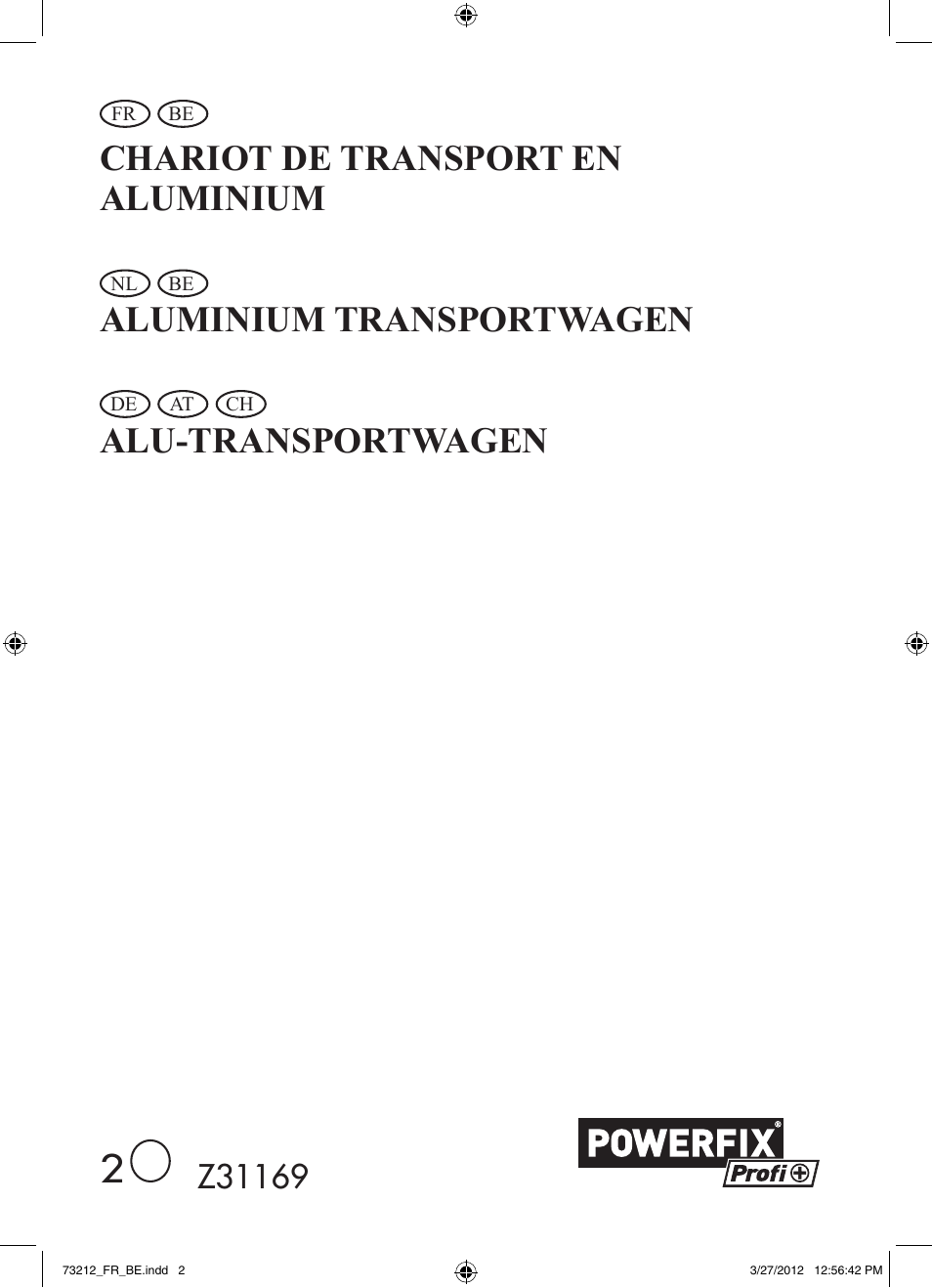 Powerfix Z31169 User Manual | 6 pages