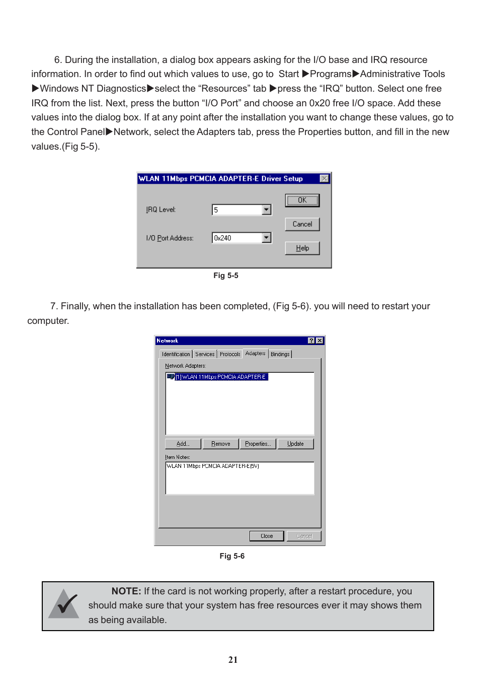 Chenbro Wireless LAN PC Card 11Mbps User Manual | Page 22 / 30