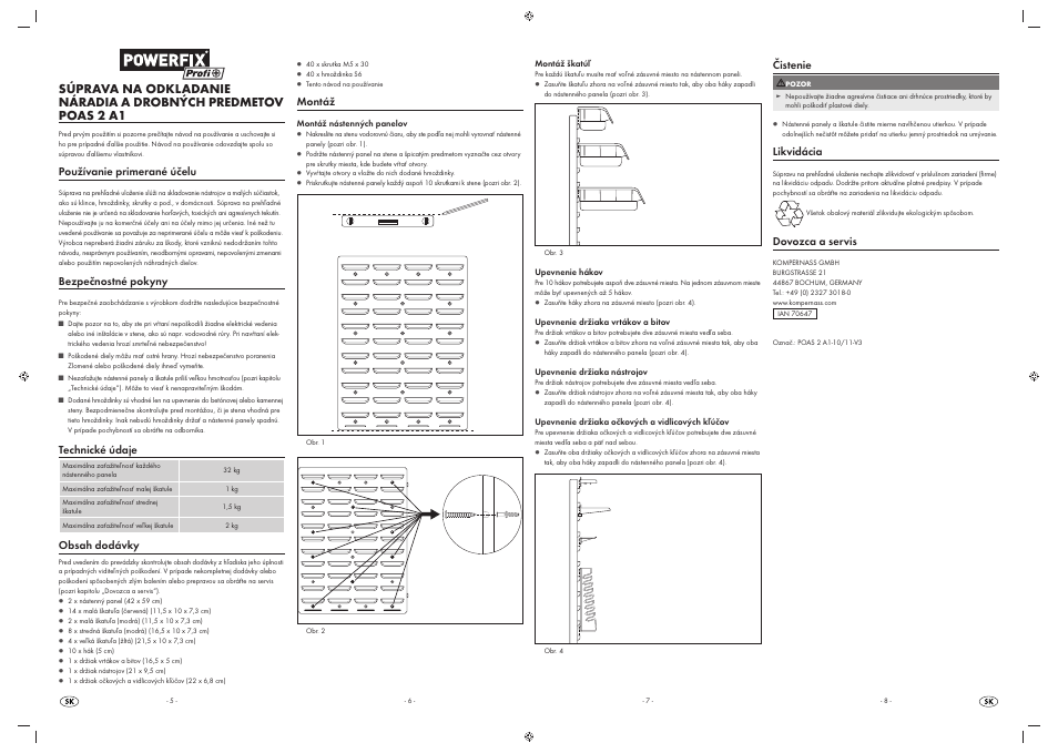 Powerfix POAS 2 A1 User Manual | Page 6 / 6