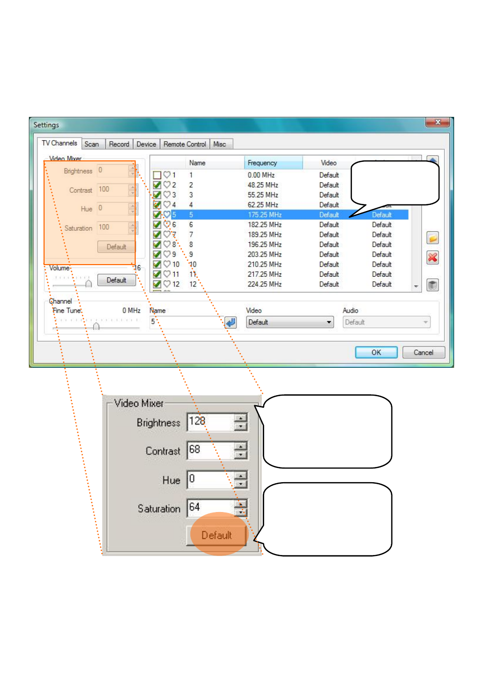 Set picture quality | Chenbro TVExpert 874-00101 User Manual | Page 12 / 17