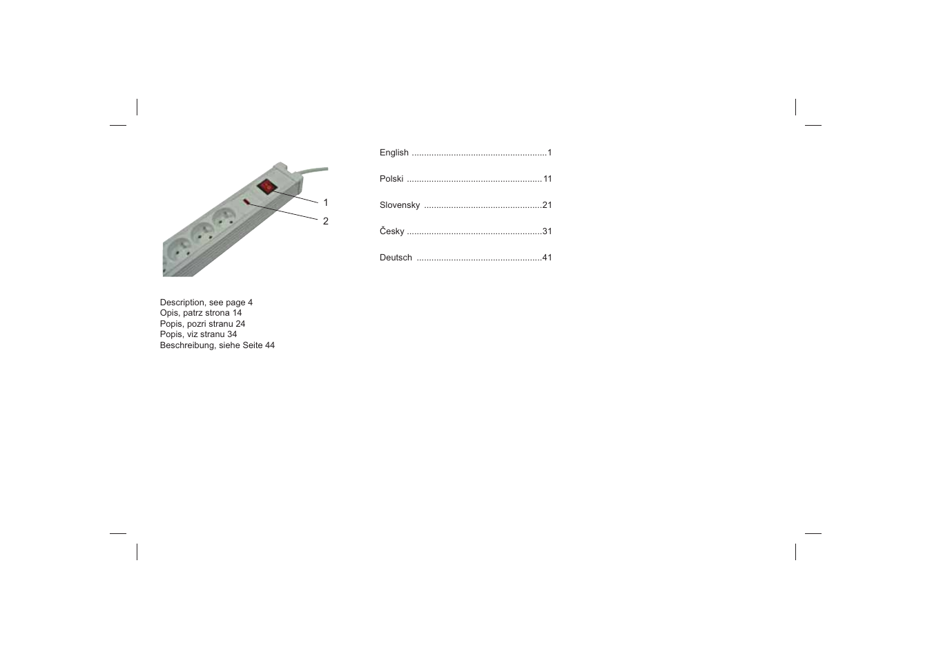 Powerfix Extension Lead User Manual | Page 52 / 52