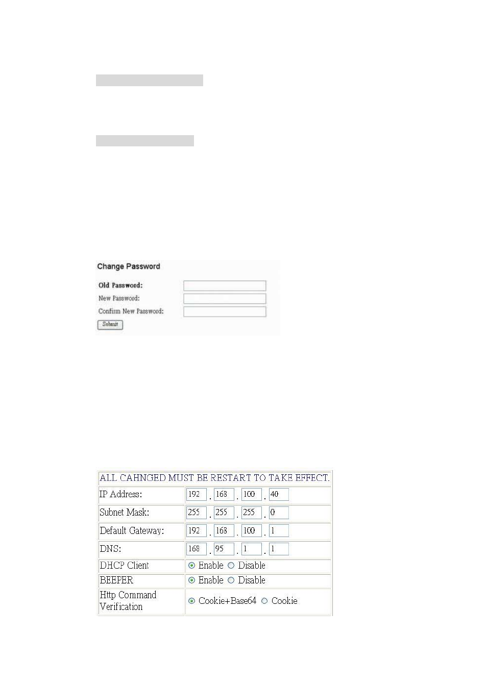 Power supply state query, System settings of 9258 | deXlan IP POWER 068420 User Manual | Page 12 / 26