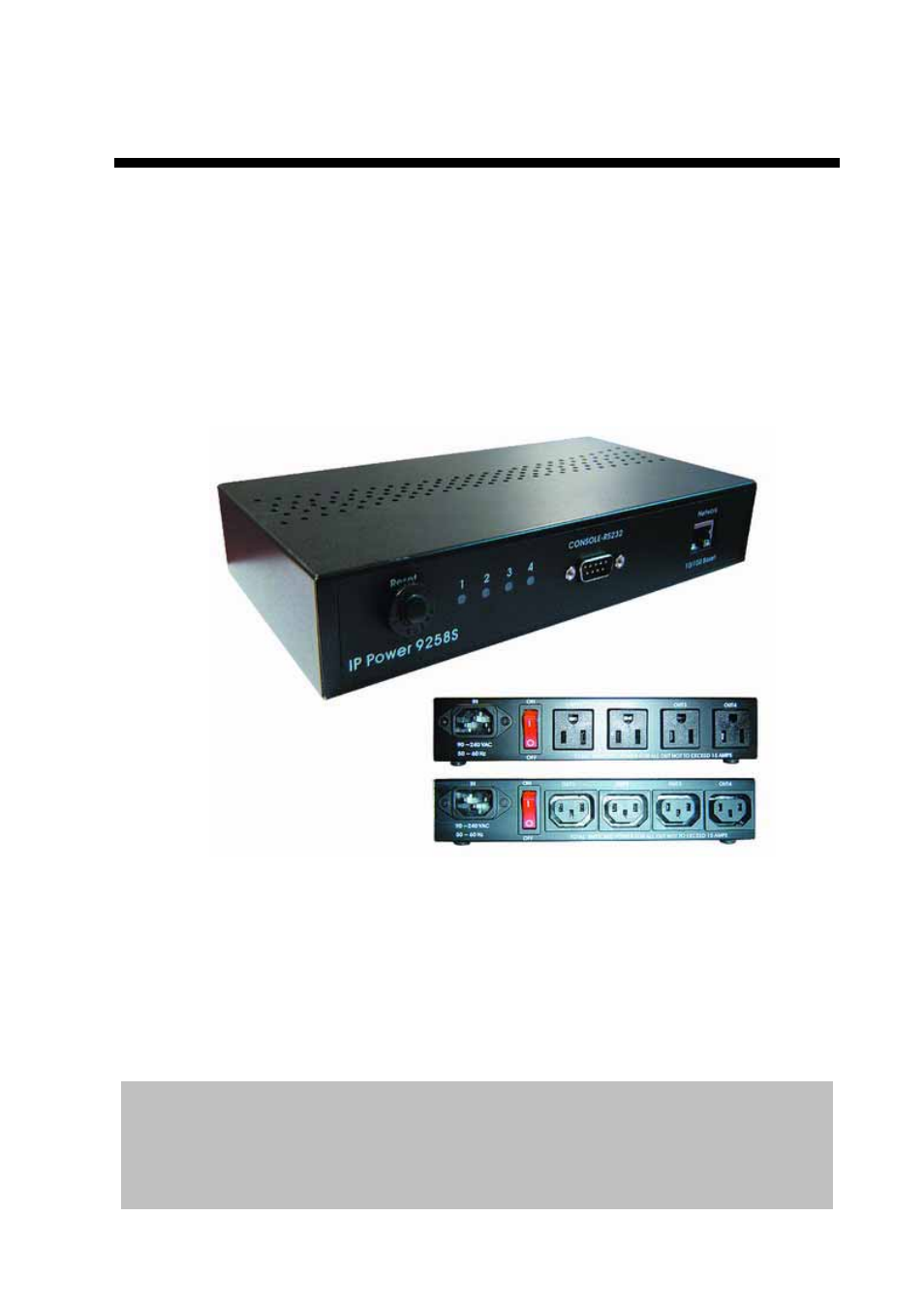 User manual | deXlan IP POWER 068420 User Manual | Page 2 / 26